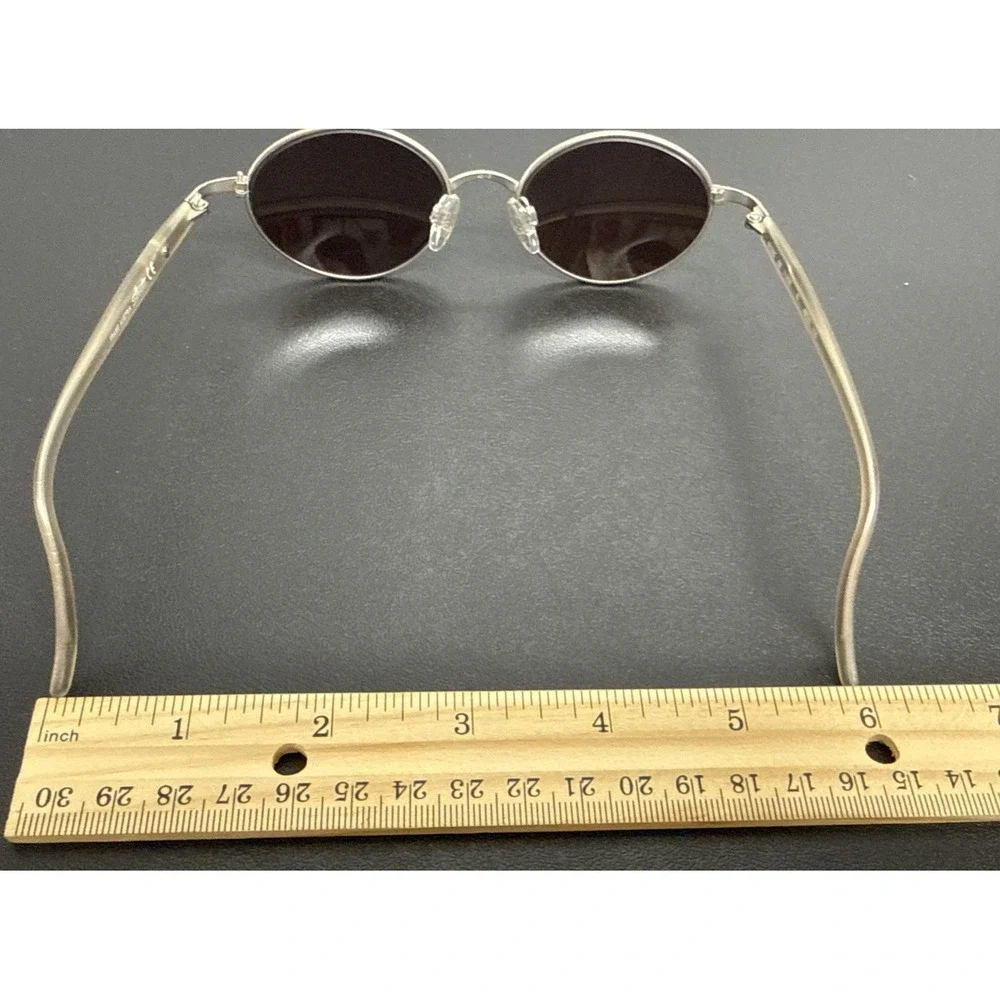 Vtg Sunglasses Silhouette M 6380 /00 V 6050 1980s 48-17 130 Matte Gray Flaws